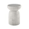 Dylana - Natural Fiber Concrete Accent Table - Gray - Image 7