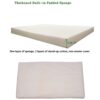 2 Piece Outdoor Chaise Lounge Chair Cushion Set With Pillow, Replacement Patio Seat Cushions - Apple Green - Image 6