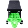 Rolling Detailing Creeper Seat With Wheels, Removable Tool Trays, 300 Lbs Capacity - Green - Image 8
