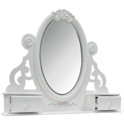Flora - Jewelry Mirrior - White