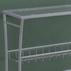 Accent Console Table For Entryway, Contemporary & Modern - Silver - Image 2