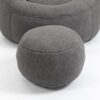 Bedding Bean Bag Sofa Chair High Pressure Foam Bean Bag Chair Adult Material With Padded Foam Padding Compressed Bean Bag With Footrest - Gray - Image 21