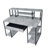 Amiel - All Purpose Writing Desk - Gray - Image 3