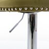 Swivel Velvet Barstools Adjusatble Seat Height From 25-33", Modern Upholstered Chrome Base Bar Stools With Backs Comfortable Tufted For Home Pub And Kitchen Island (Set of 2), 1712Ol - Olive Green - Image 13