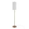 Bounty - Contemporary Metal Floor Lamp - White - Image 2