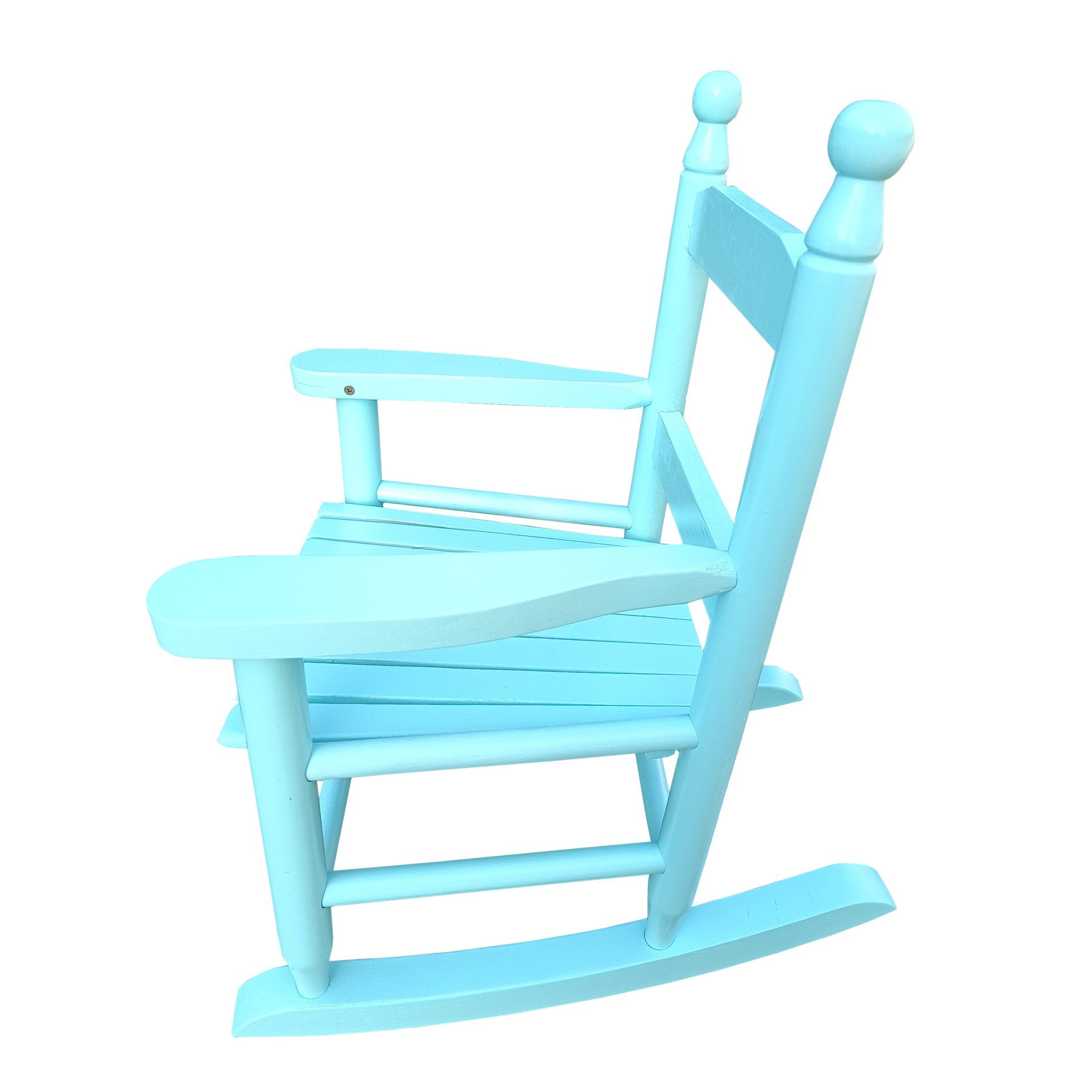 Children's Rocking Chair Indoor Or Outdoor, Suitable For Kids, Durable - Light Blue - Image 6