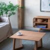 Teak Coffee Table - Natural Wood / Brown - Image 7