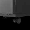 Office Furniture Copier Cabinet 2 Door Steel Copier Stand Mobile Pedestal File Printer Stand - Black - Image 16
