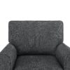 360 Degree Swivel Chair Accent Barrel Armchair With Side Pockets, Compact Design For Living Room, Bedroom, Office - Gray - Image 20