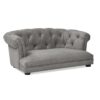 Kiki - Chesterfield Dog Sofa Bed Medium - Uptown Gray - Image 10