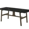 Destin - 8 Pieces Dining Room Set - Ceramic Walnut / Light Gray - Image 2