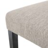 Contemporary Dining Chair With Upholstered Seating - Light Gray - Image 11