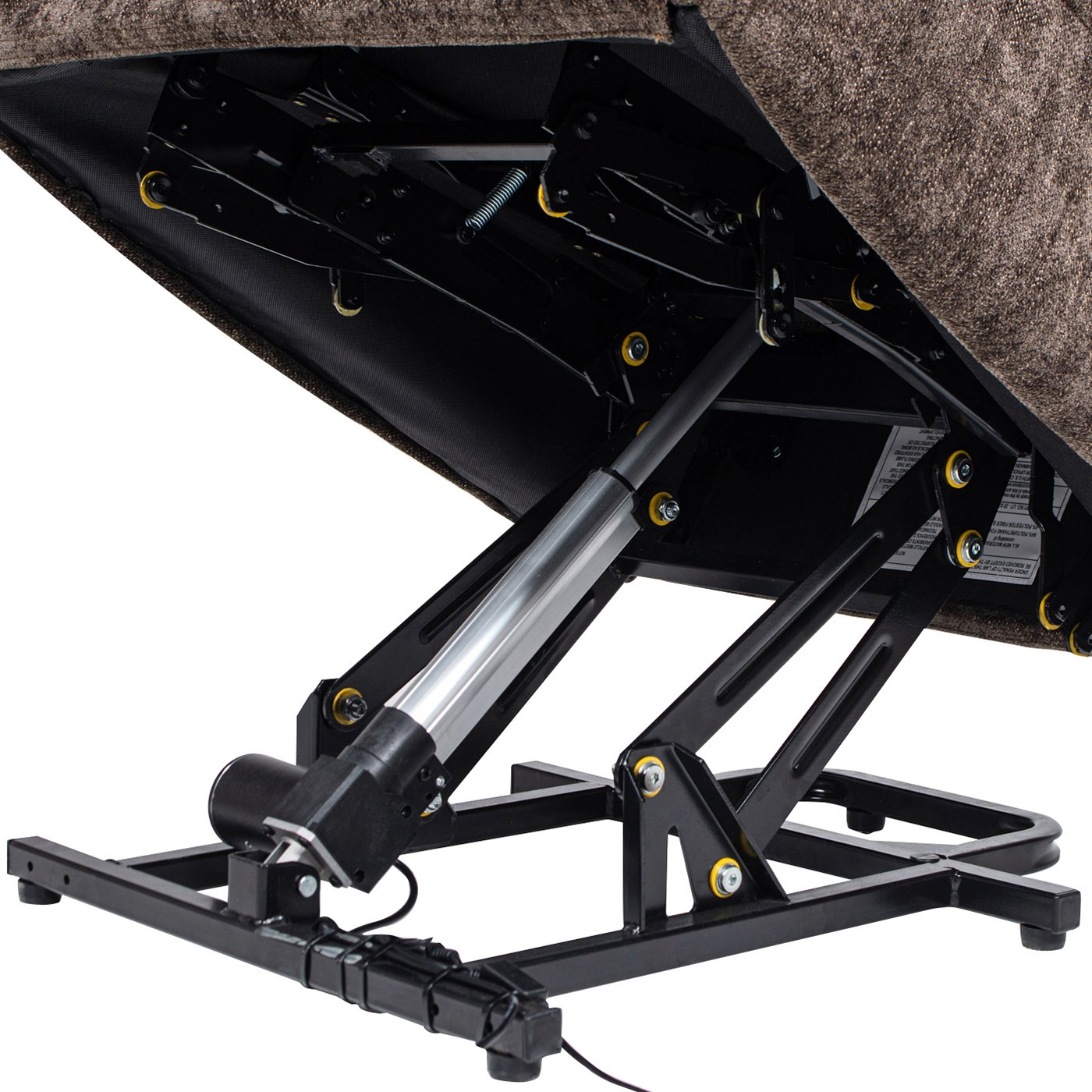 Irwin - Power Lift Recliner Chair - Chocolate Brown - Image 6