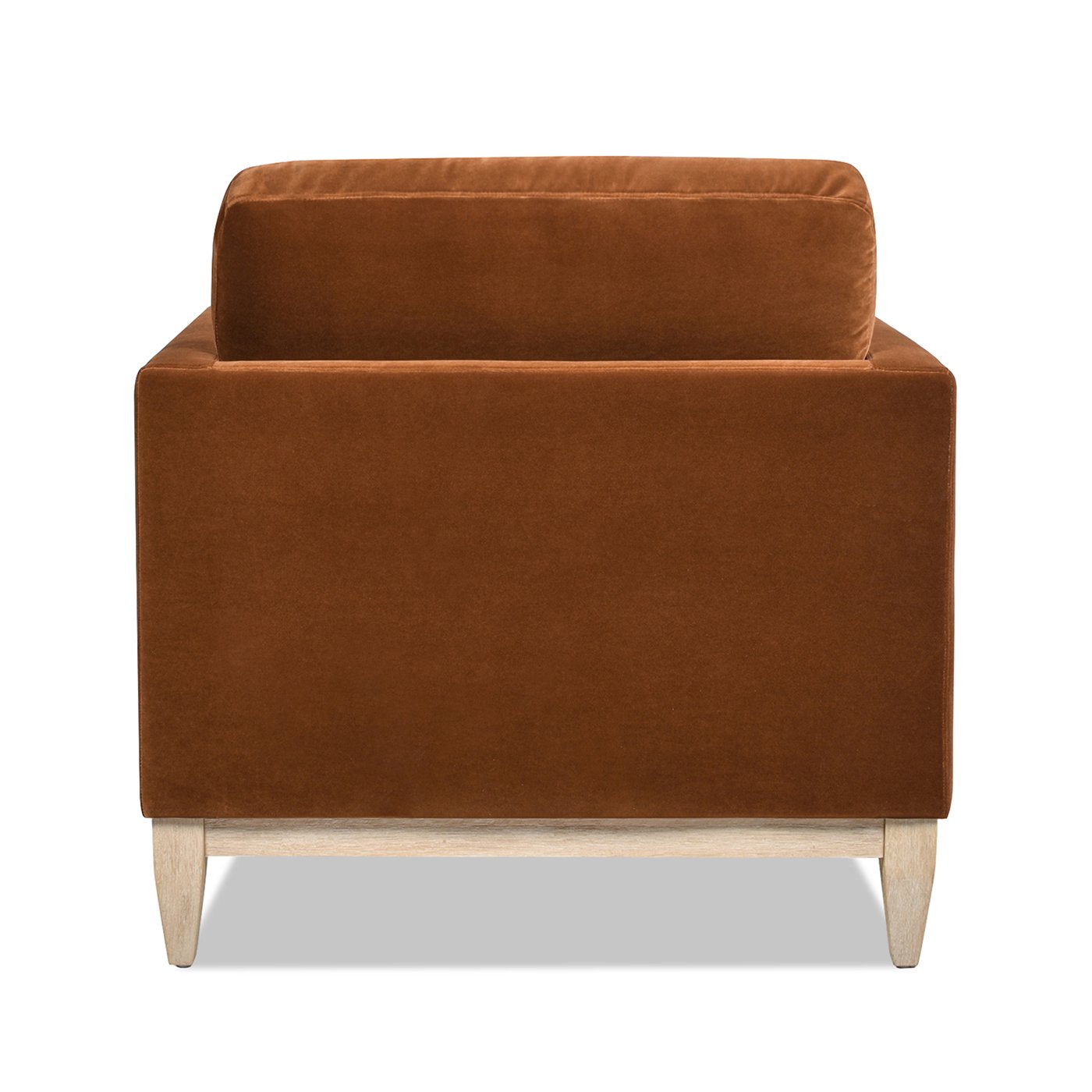 Knox - Modern Farmhouse Arm Chair - Burnt Orange - Image 5