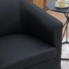 27.36" Wide Swivel Chair - Black - Image 17