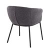 Ashland - Contemporary Chair - Black / Charcoal - Image 3