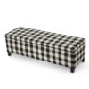 Contemporary Storage Ottoman With Seating And Storage - Black - Image 7