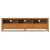 Warm Shaker - Low TV Media Stand - Light Brown - Image 3