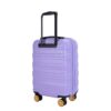 Carry On Luggage Airline Approved18.5" Carry On Suitcase With Tsa Approved Carry On Luggage With Wheels Carry On Bag Hard Shell Suitcases - Light Purple - Image 5