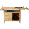 Wood Workbench For Garage Workshop And Home - Natural - Image 4