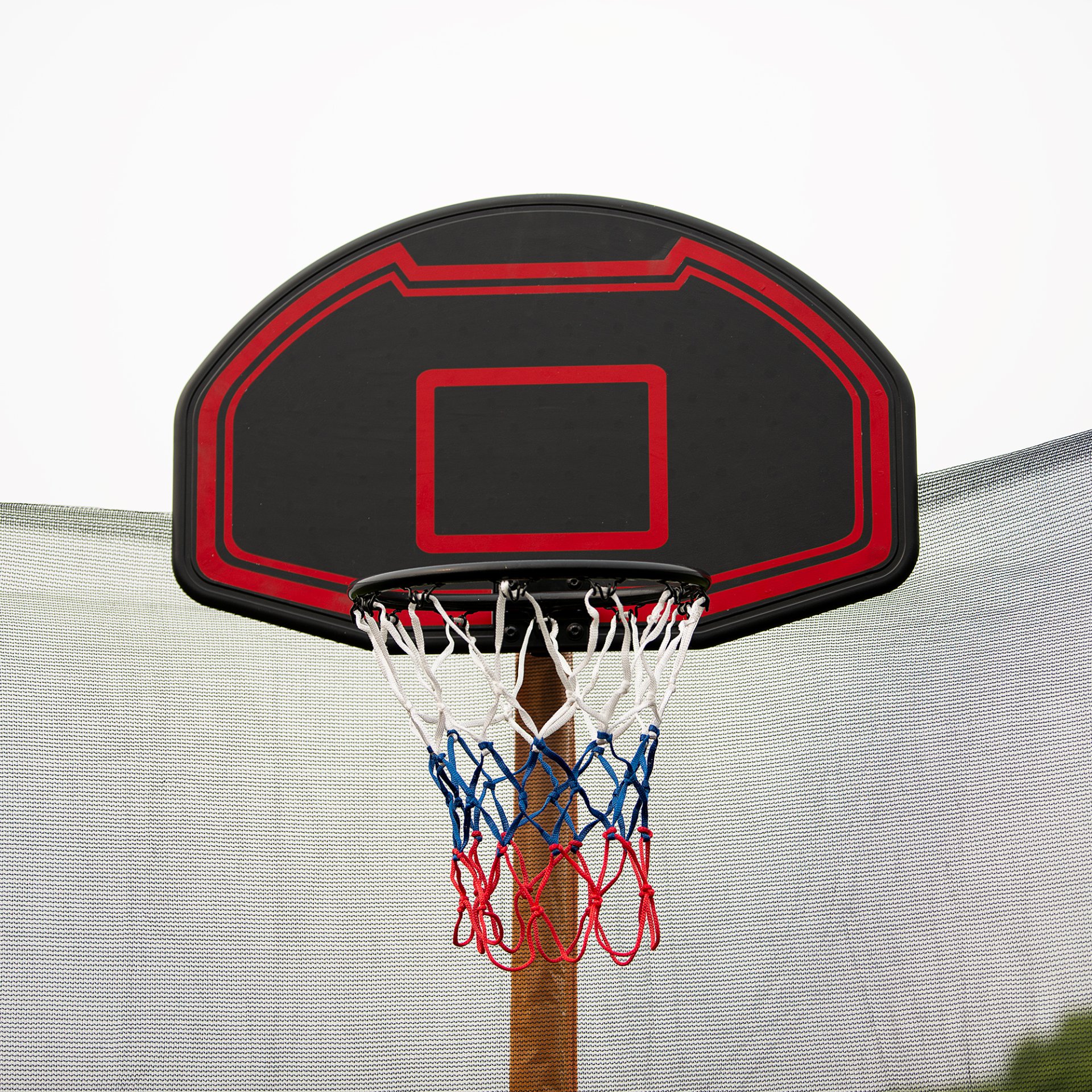 16Ft Trampoline With Basketball Hoop Pump And Ladder (Inner Safety Enclosure) With Soccer Goal - Green - Image 9