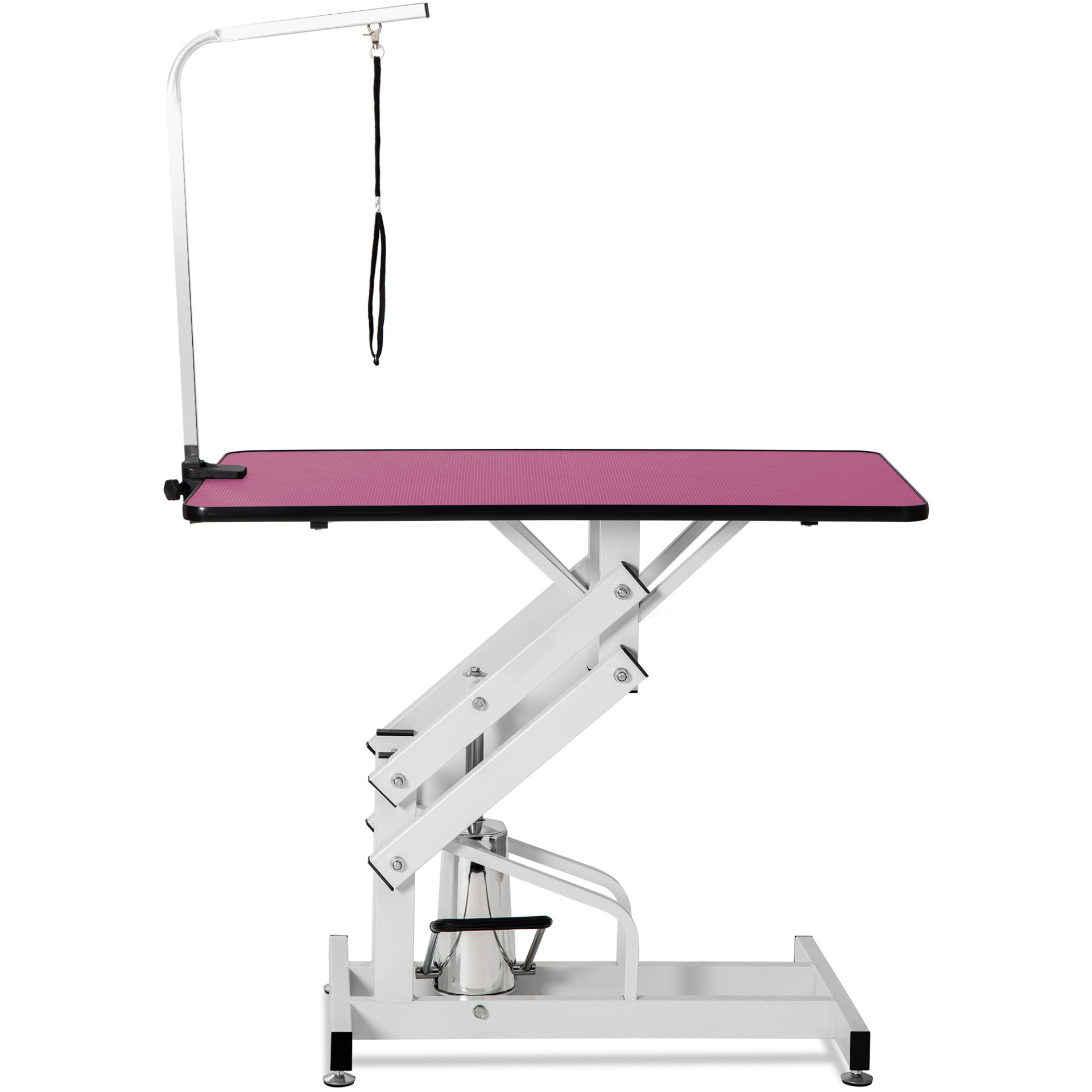 Hydraulic Pet Grooming Table - Pink - Image 3