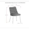 Beachside - Outdoor Dining Chair (Set of 2) - Gray - Image 11