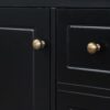 30" Bathroom Vanity With Sink, 1 Door With Shelf And 3 Drawers, Soft Close Door - Black - Image 23