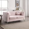 Delray - Loveseat - Pink - Image 4