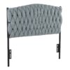 Braided Matisse - Twin Size Headboard - Black / Blue - Image 2