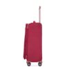 4 Piece Set (16/20/24/28), Softshell Suitcase Spinner Wheels Terylene Luggage Sets Carry On Suitcase Luggage Lightweight Durable Suitcase - Wine Red - Image 8