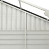 Double Garage Metal Shed With Side Entry Door - White - Image 4