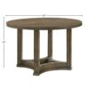 Parfield - 5 Pieces Round Dining Room Set - Light Brown / Oak - Image 16