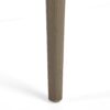 Modern Outdoor Square Acacia Wood Table With Straight Legs - Gray - Image 9