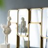 Mirror With en Metal Framed Decorative Rectangle Mirror For Bedroom Dressing Room, Hallway Or Living Spac - Gold - Image 5