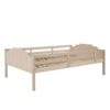 Full Over Twin & Twin Triple Bunk Bed With Drawers And Guardrails - Beige - Image 10