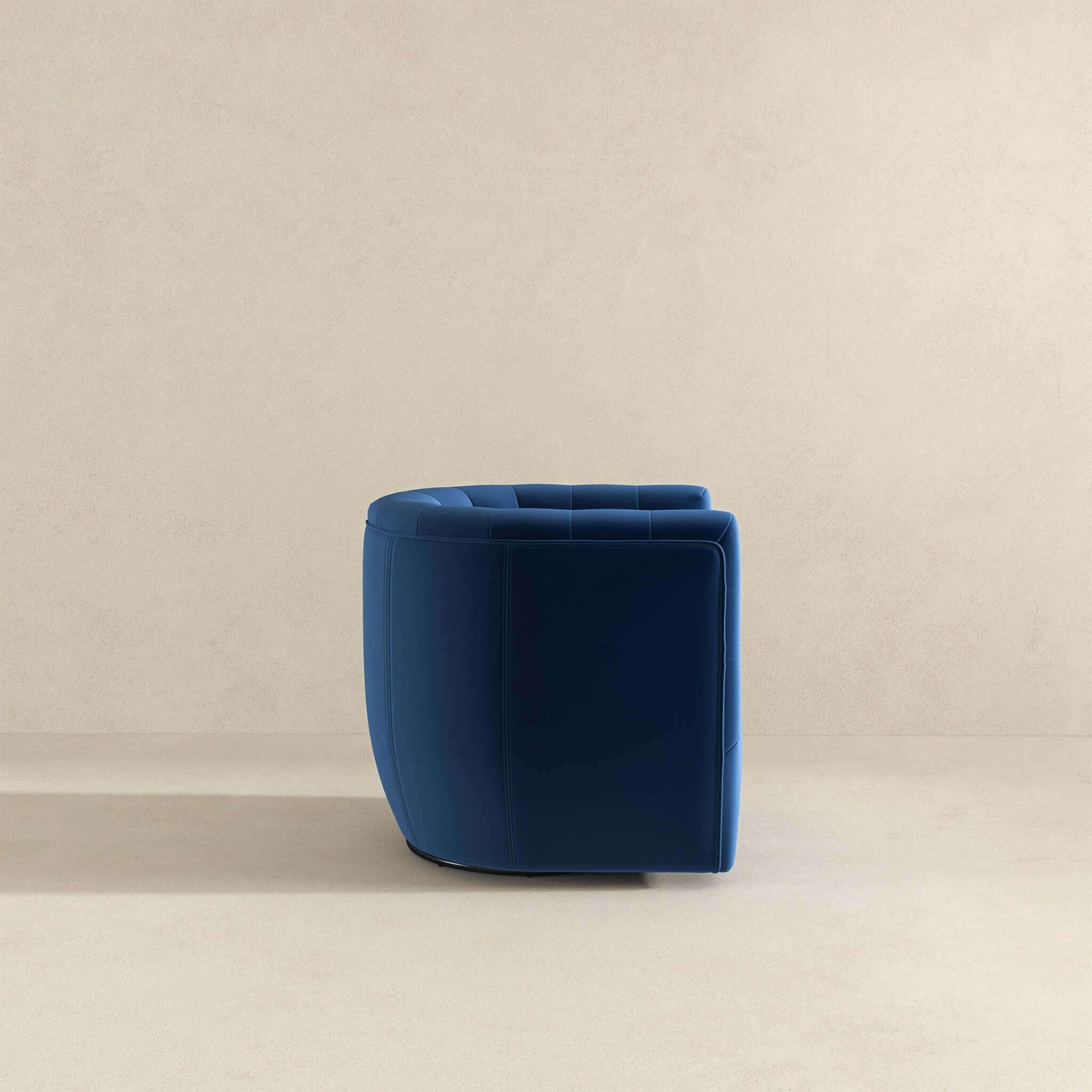 Delaney - Swivel Chair - Dark Blue - Image 9