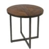 Faro - Round End Table - Brown - Image 7