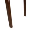 7 Piece Elegant Dining Set With Upholstered Wood Dining Chairs - Yellow / Walnut / Rich Mahogany - Image 10