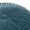 Renee - Round Pouf - Teal - Image 2