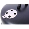 Heavy Duty Round Bbq Grill 17" Steel Charcoal Smoker For Outdoor Cooking - Black - Image 18