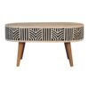 Inlay - Edessa Bone Coffee Table - Oak - Image 11