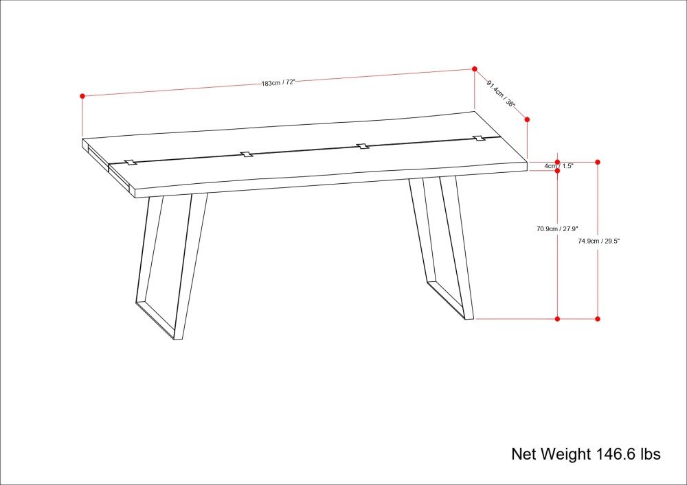 Delta - Dining Table - Natural - Image 8