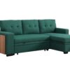 3 Piece Upholstered Sectional - Green - Image 19