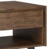 Lowry - End Table - Rustic Natural Aged Brown - Image 7
