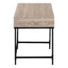 Computer Desk For Home Office, Laptop, Storage Drawers, Contemporary Versatile Placement - Taupe - Image 3