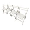Folding Special Event Chair, Foldable Style (Set of 4) - White - Image 6