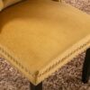 Nikki - Modern, High-End Tufted Solid Wood Contemporary Velvet Upholstered Dining Chair With Wood Legs Nailhead Trim (Set of 2) - Gold - Image 9
