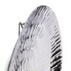 Textured Oversized Disc, Wall Decor For Living Room (Set of 3) - Silver - Image 12