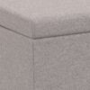 Avalon - Extra Large Storage Ottoman Bench - Cloud Gray - Image 4